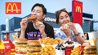 BUYING EVERYTHING IN THE MENU! (McDonalds edition)