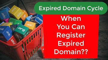 When I Can Review Expired Domain ? Expired Domain Life Cycle Explained