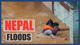 Extreme Floods, Landslides In Nepal Compilations | Flood In Kathmandu |