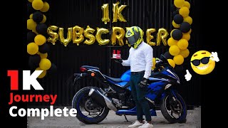 1K Subscribers Celebration🤩 | Finally 1000 subscribers complete 🥰 | 1000 Subscriber kaise kare 🤔?