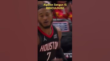 ALPEREN SENGUN THE WIZARD!! #nba #alperensengun #rockets