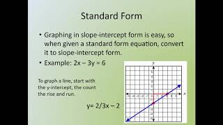 Lesson 6 (Part 2) Multiple Representations of Linear Functions