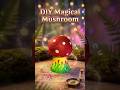 DIY Magical Red Fairy Mushroom 🍄 with LED Bulb💡✨#shortvideo #craft#creative #ytshorts #diy#trending
