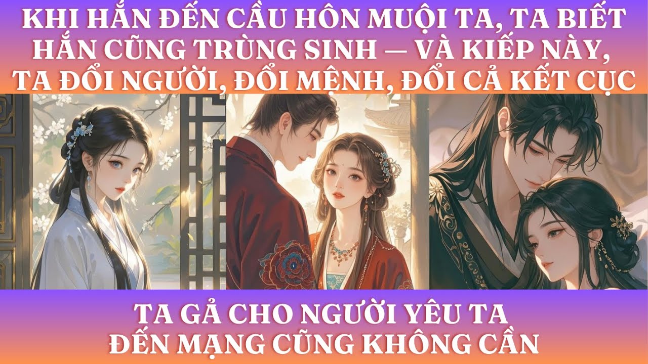 KHI HẮN ĐẾN CẦU HÔN MUỘI TA, TA BIẾT HẮN CŨNG TRÙNG SINH — VÀ KIẾP NÀY, TA ĐỔI NGƯỜI, ĐỔI MỆNH