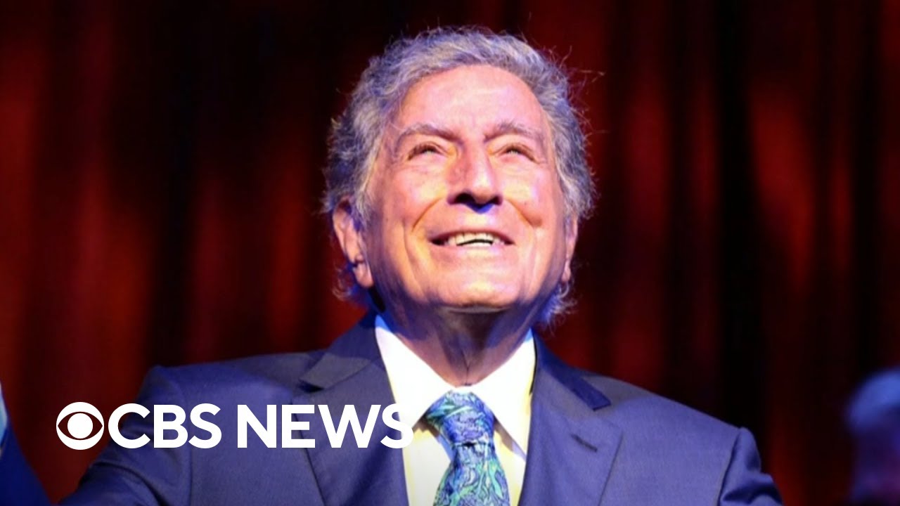 Legendary singer Tony Bennett dies at 96 - YouTube