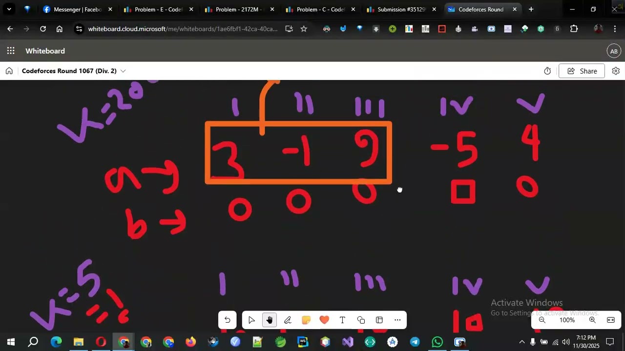 C. Annoying Game || Codeforces Round 1067 (Div. 2) || CP in Bangla || Java solution