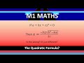 The Quadratic Formula? Is this wrong, or just different?