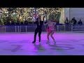 Eva PATE &amp; Logan BYE - Rio Rhythm Dance - 2023 Sk8 to Elimin8 Cancer Detroit - Campus Martius Park