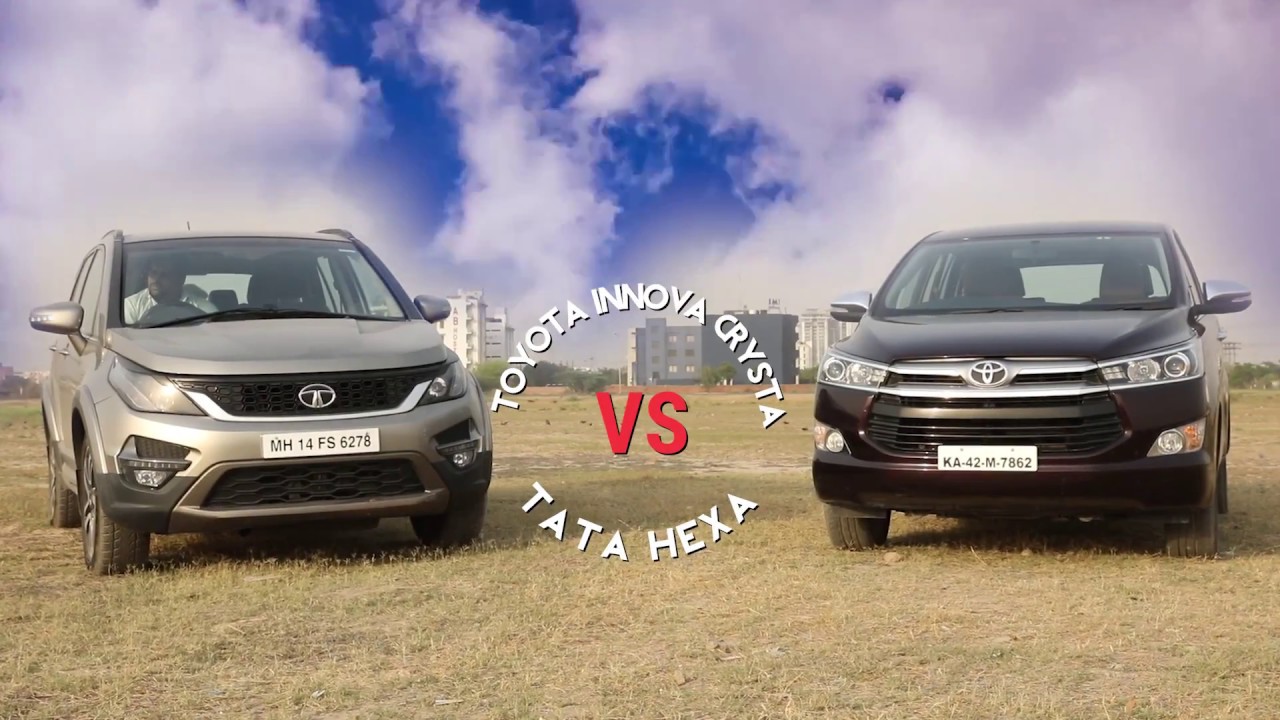 Tata Hexa Vs Innova Crysta Compare