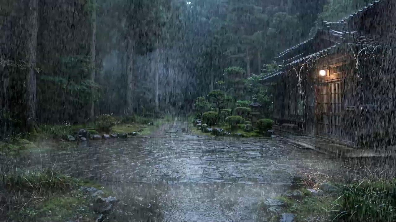 Stress Free Sleep 🌙 Gentle Rain Sounds for Sommeil Profond & Calmness 💫