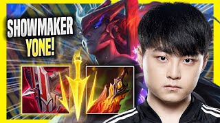SHOWMAKER IS READY FOR YONE! - DK ShowMaker Plays Yone MID vs Akshan! | Preseason 2022