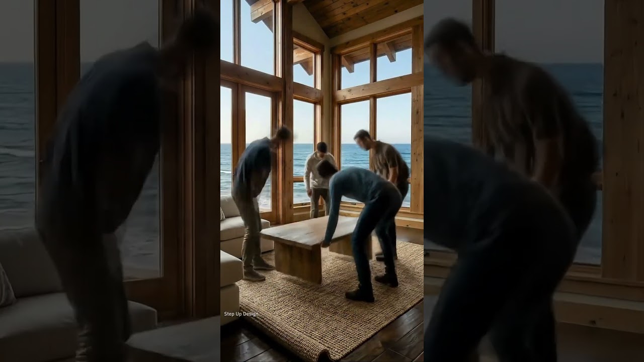 Breathtaking Beach House Living Room Makeover 🌊🛋️