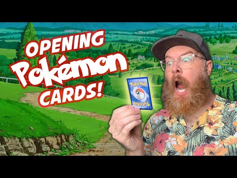 *I PULLED A SECRET RARE* Opening Pokémon Cards WOOHOO