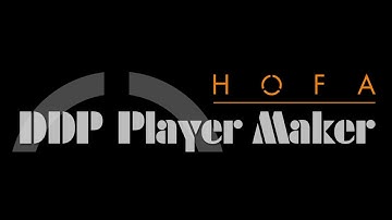 DDP Player Maker Tutorial [English]