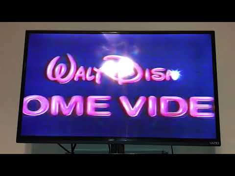 Opening To The Three Caballeros 1988 VHS (Ink Label Copy)