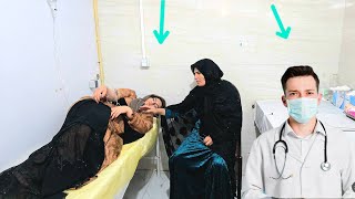 Unwavering Loyalty: Sakina's Devotion to Arezo During Her Illness🥹😱