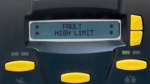 Jandy JXi Hi Limit Error - How to Replace JXi Thermal Regulator