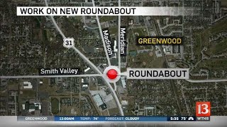 Constructions closes Greenwood roads