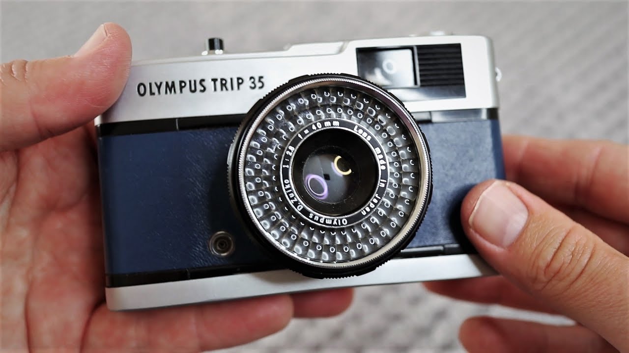 Olympus Trip 35 film camera review - YouTube