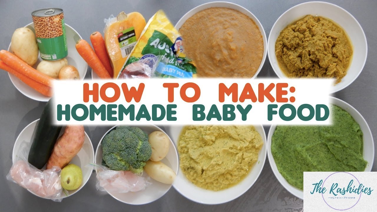homemade baby food recipes 