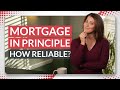 How reliable is a mortgage in principle  for homebuyers