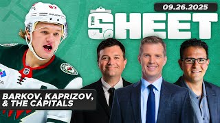 Barkov Injury, Kaprizov, And Capitals Ft. Greg Wyshynski & Michael Russo The Sheet With Jeff Marek