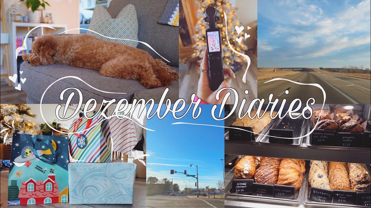 Dezember Diaries #7 🎅🏻🎄 schlimmes Heimweh | Weihnachtsgeschenke verpacken | Osmo Pocket 3 | cozy