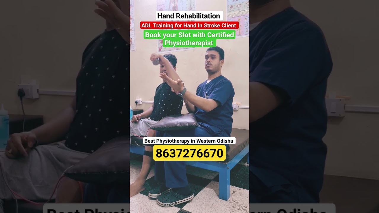 Hand Rehabilitation ADL Training in Stroke Client 