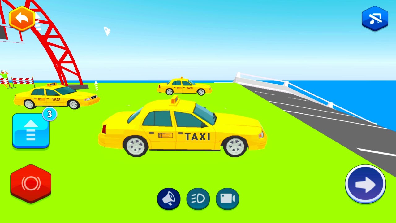 Taxi Single Race (Snowing Roads & Summer Roads) City Patrol : Jump Race Gameplay Video 