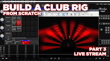 Designing A Club Lighting Rig From Scratch on Chamsys Magic Q | VO Rig | Part 3