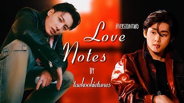 THE CONCERT 2025 "LOVE NOTES" (version 2) | by Jungkook & V (Taehyung) | fanmade songs
