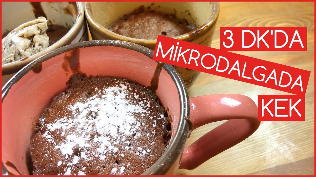 3 Dk�da Mikrodalgada Kek Yapımı Lale Çorumlu Yemek Tarifleri YouTube