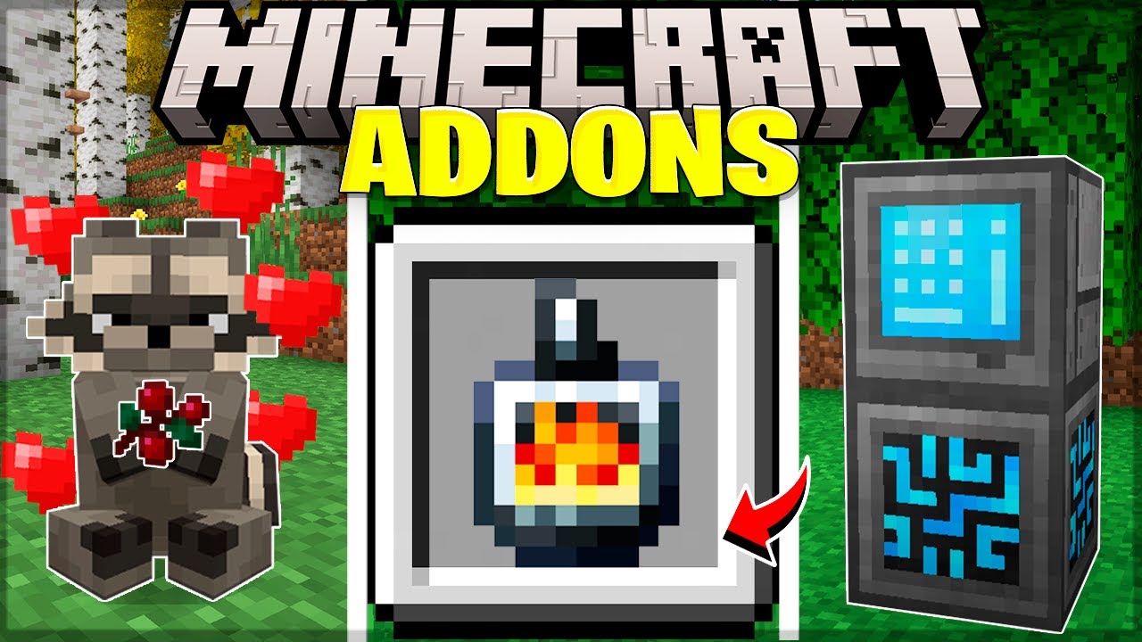 🔥TOP 5 MELHORES ADDONS PARA O MINECRAFT PE 1.21+🔥(ATUALIZADO)🔥