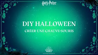 DIY Harry Potter - Halloween - Créer une chauve-souris