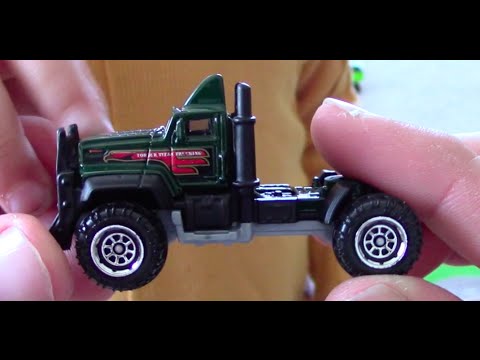 matchbox trucks with trailers