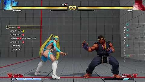R Mika Combo Old But Important V Trigger 1 1 Bar Of Meter SFVAES4