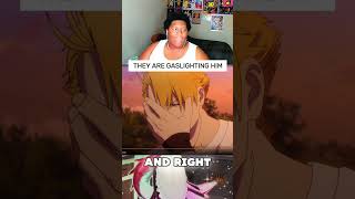 They are gaslighting him… #anime #twitch #shorts