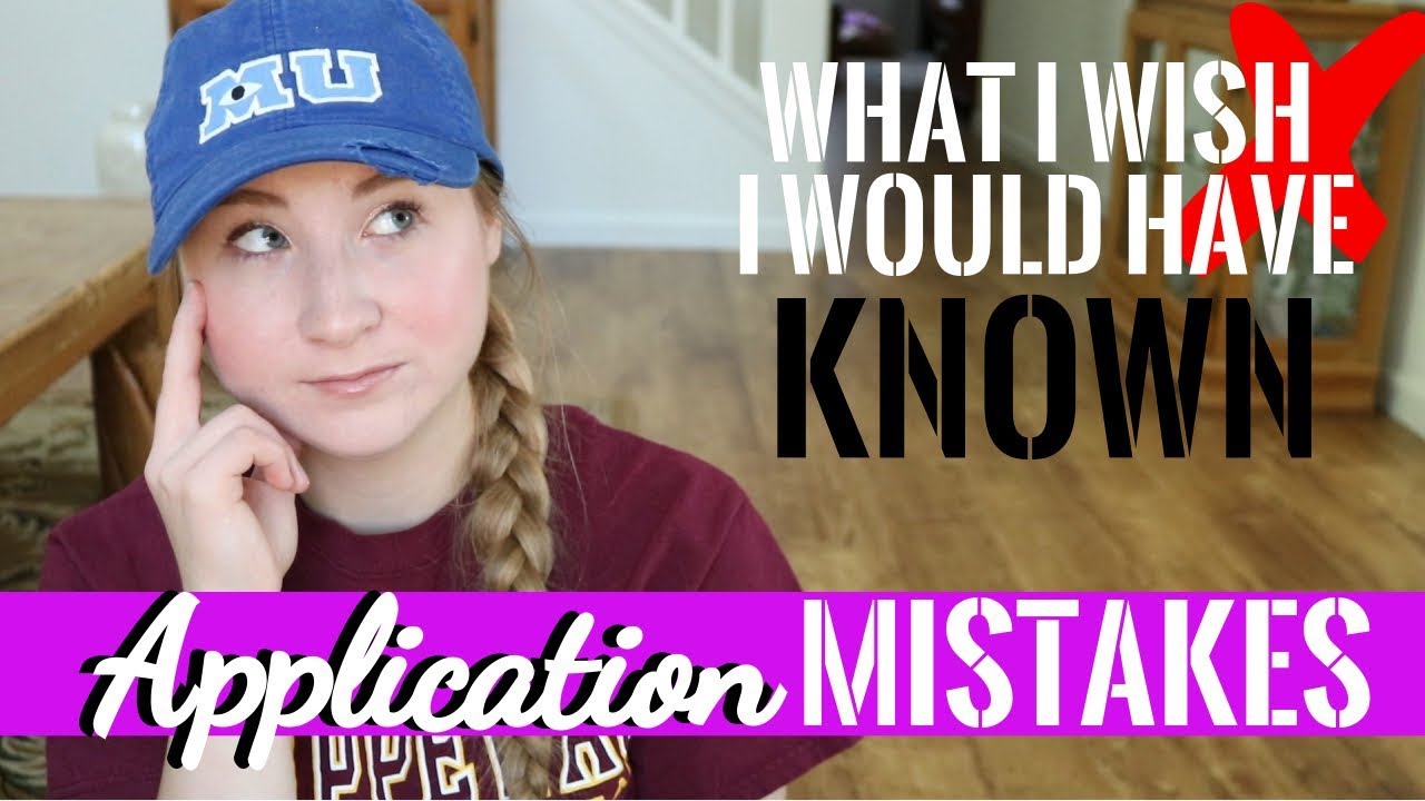 11 Grad School Application Mistakes | What I WISH I Would Have Known ...
