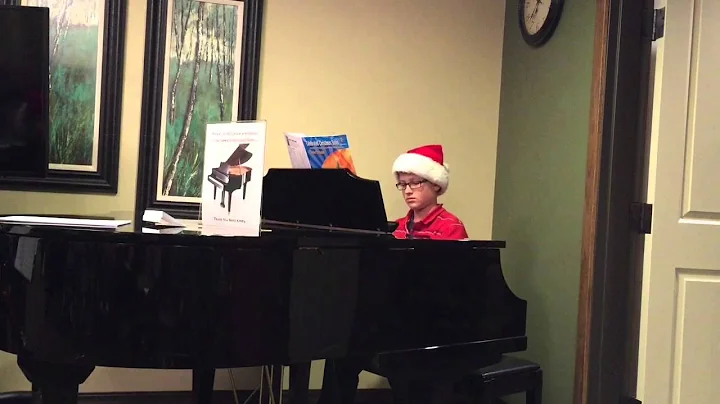 Christmas Recital at The Arbors (it's more about the music in the background )