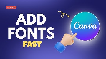 Add Custom Fonts to Canva (Fast & Easy Tutorial)