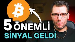 Balinalar Bitcoin Topluyor, 5 Kritik Sinyal Geldi