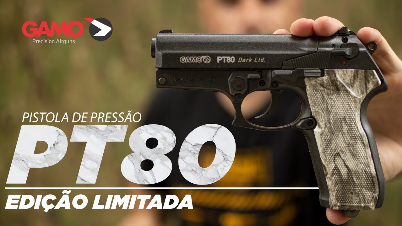 Pistola Gamo PT.80 CO2 4.5 mm Dark