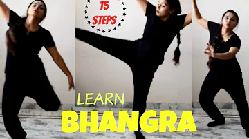 15 Most Used Bhangra Fusion Steps l PART 1