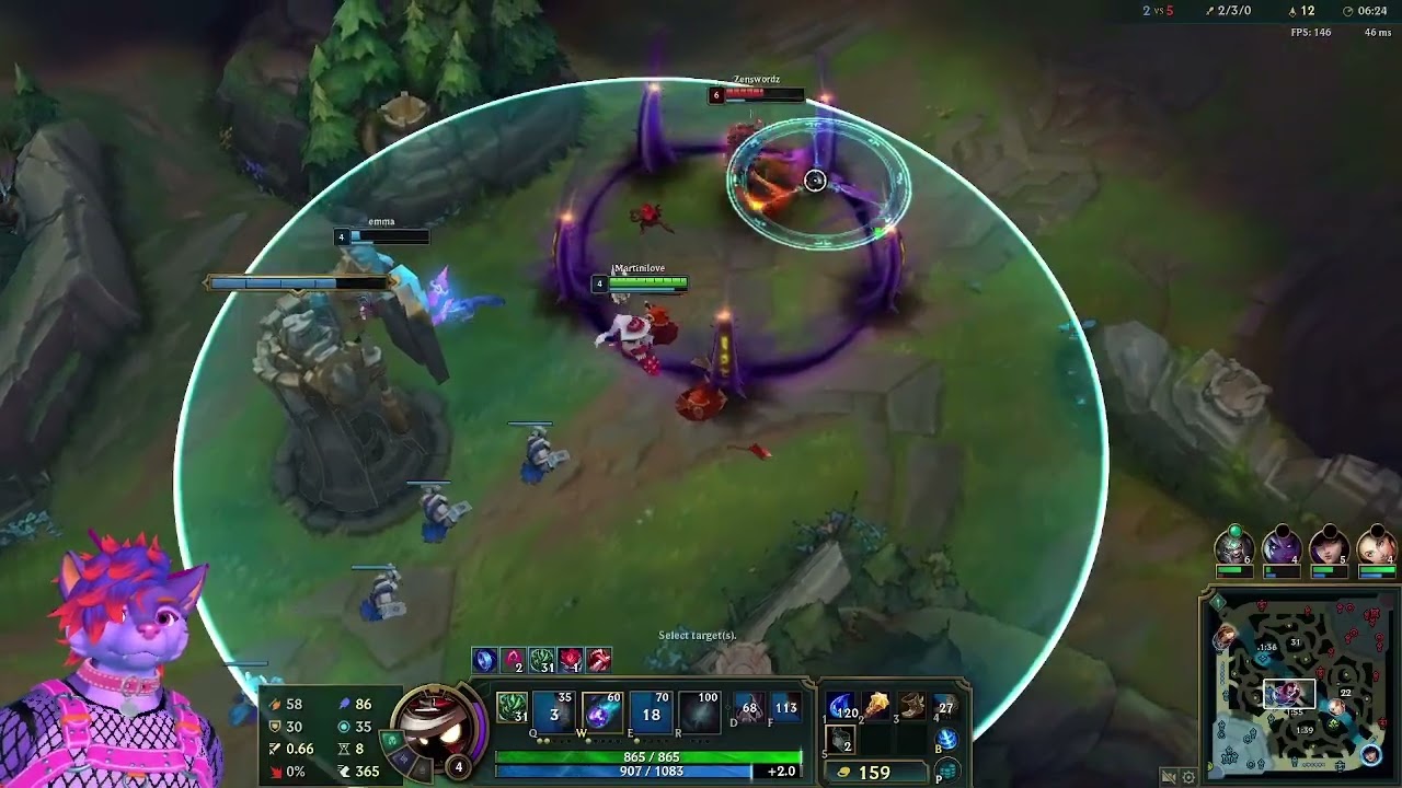 White Mage Veigar vs High Noon Yasuo MID