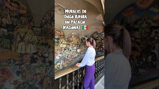 Diego Rivera's Murals at the National Palace 🇲🇽 Claudia Sheinbaum gives us a tour