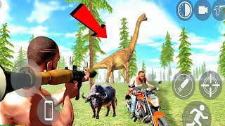 New Mission: Kill Dinosaur & Angry Buffalo | Extreme Survival Game screenshot 5