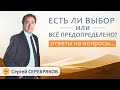 Сергей Серебряков отвечает на вопросы. Есть ли выбор в жизни или все предопределено?