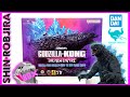 Sh monsterarts godzilla x kong the new empire  godzilla 2024  unboxing