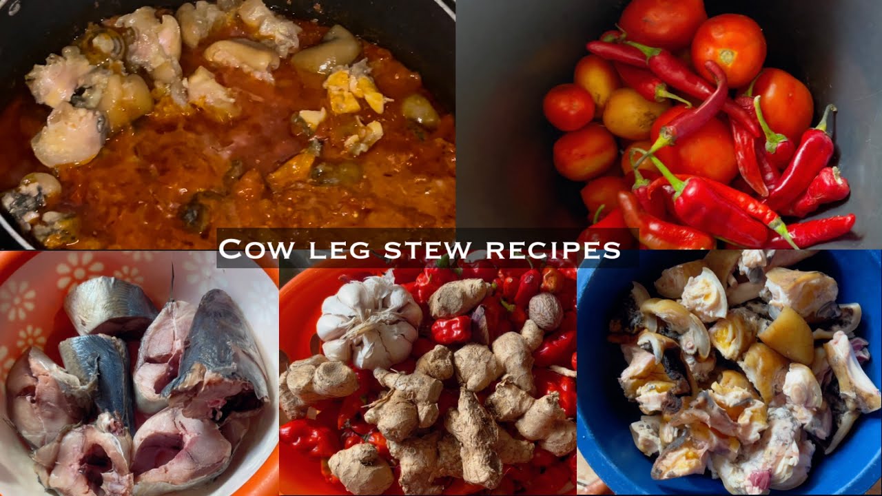 HOW TO MAKE A DELICIOUS AND SIMPLE NIGERIANS COW LEG STEW vlogmas2023