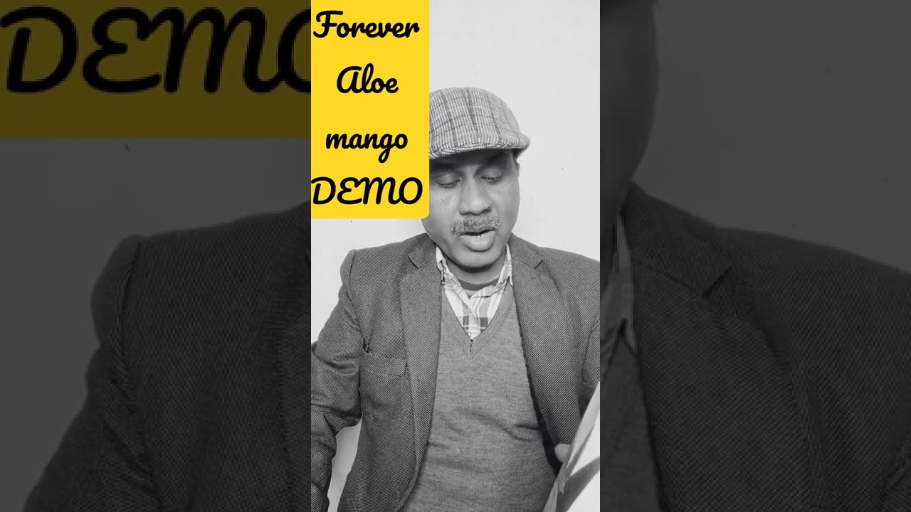 Forever Aloe mango | DEMO | use and stay healthy 